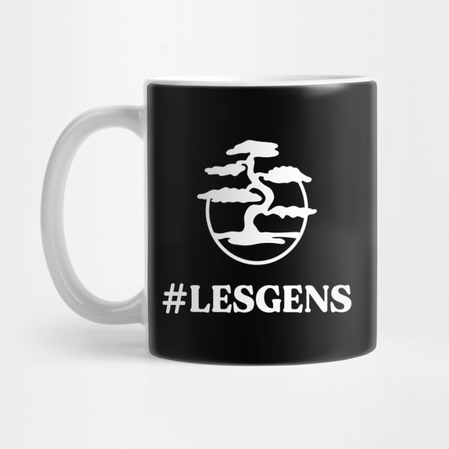 Les gens 01 by Moe Tees